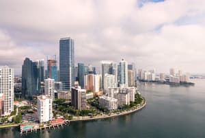 USMIA - Miami - High Rise Buildings near Sea _Ryan Parker_.jpg Photo